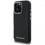 Husa Karl Lagerfeld FW Stamped Karl cu MagSafe compatibila cu iPhone 16 Pro Max, Negru 3 - lerato.ro