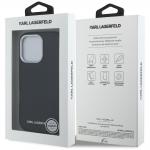 Husa Karl Lagerfeld FW Stamped Karl cu MagSafe compatibila cu iPhone 16 Pro Max, Negru 9 - lerato.ro