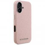 Husa Karl Lagerfeld FW Stamped Karl cu MagSafe compatibila cu iPhone 16, Roz 5 - lerato.ro