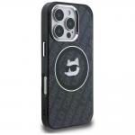 Husa Karl Lagerfeld IML Choupette Sketch Head cu MagSafe compatibila cu iPhone 16 Pro, Negru 5 - lerato.ro