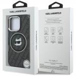 Husa Karl Lagerfeld IML Choupette Sketch Head cu MagSafe compatibila cu iPhone 16 Pro, Negru 9 - lerato.ro