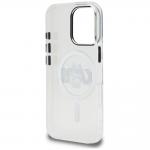 Husa Karl Lagerfeld IML Choupette Sketch Logo cu MagSafe compatibila cu iPhone 16 Pro, Transparent 8 - lerato.ro