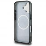 Husa Karl Lagerfeld IML Glitter Karl and Choupette Heads Logo cu MagSafe compatibila cu iPhone 16, Negru 8 - lerato.ro