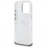 Husa Karl Lagerfeld IML Glitter Karl & Choupette Heads Logo cu MagSafe compatibila cu iPhone 16 Pro Max, Gri 8 - lerato.ro