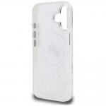 Husa Karl Lagerfeld IML Glitter Karl and Choupette Heads Logo cu MagSafe compatibila cu iPhone 16, Gri 8 - lerato.ro