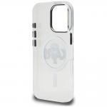Husa Karl Lagerfeld IML Karl Sketch Logo cu MagSafe compatibila cu iPhone 16 Pro Max, Transparent 8 - lerato.ro