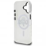 Husa Karl Lagerfeld IML Karl Sketch Logo cu MagSafe compatibila cu iPhone 16, Transparent 8 - lerato.ro