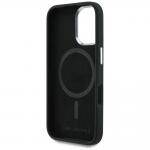 Husa Karl Lagerfeld Silicone Heart Sign Logo cu MagSafe compatibila cu iPhone 16, Negru 8 - lerato.ro