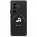 Husa Karl Lagerfeld Karl and Choupette Pins cu MagSafe compatibila cu Samsung Galaxy Z Fold 8 Ultra, Negru 3 - lerato.ro