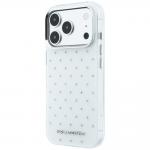 Carcasa Karl Lagerfeld IML Rhinestones Allover compatibila cu iPhone 17 Pro Max / 18 Pro Max, Alb 3 - lerato.ro