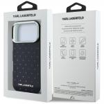 Carcasa Karl Lagerfeld IML Rhinestones Allover compatibila cu iPhone 17 Pro Max / 18 Pro Max, Negru 9 - lerato.ro