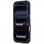 Husa Karl Lagerfeld Grained Allover Logo cu MagSafe compatibila cu iPhone 18 Pro Max / 17 Pro Max, Albastru 6 - lerato.ro