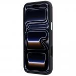 Husa Karl Lagerfeld Grained Elongated Logo cu MagSafe compatibila cu iPhone 18 Pro Max / 17 Pro Max, Burgundy 6 - lerato.ro