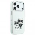 Husa Karl Lagerfeld Smooth Karl and Choupette Bodies Sketch cu MagSafe compatibila cu iPhone 18 Pro Max / 17 Pro Max, Bej 5 - lerato.ro