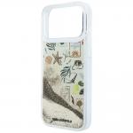 Husa Karl Lagerfeld Liquid Glitter Beach and Sand compatibila cu iPhone 18 Pro Max / 17 Pro Max, Bej 7 - lerato.ro