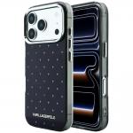 Husa Karl Lagerfeld IML Rhinestones Allover Logo compatibila cu iPhone 18 Pro / 17 Pro, Negru 4 - lerato.ro