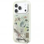 Husa Karl Lagerfeld Liquid Glitter Beach & Sand compatibila cu iPhone 18 Pro / 17 Pro, Bej 3 - lerato.ro