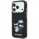 Husa Karl Lagerfeld mooth Karl and Choupette Bodies Sketch cu MagSafe compatibila cu iPhone 18 Pro / 17 Pro, Negru 3 - lerato.ro