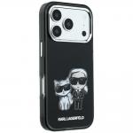 Husa Karl Lagerfeld mooth Karl and Choupette Bodies Sketch cu MagSafe compatibila cu iPhone 18 Pro / 17 Pro, Negru 5 - lerato.ro