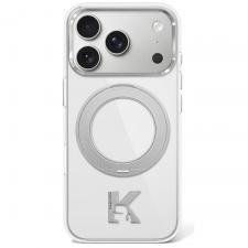 Husa Karl Lagerfeld IML Ring Stand 360 Kameo cu MagSafe compatibila cu iPhone 18 Pro / 17 Pro, Transparent