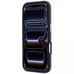 Husa Karl Lagerfeld Grained Allover Logo cu MagSafe compatibila cu iPhone 18 Pro / 17 Pro, Albastru 6 - lerato.ro