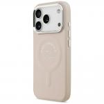 Husa Karl Lagerfeld Embossed Open Ring RSG Logo cu MagSafe compatibila cu iPhone 18 Pro / 17 Pro, Roz 3 - lerato.ro