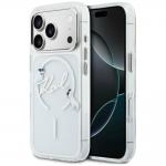 Husa Karl Lagerfeld Script Logo cu MagSafe compatibila cu iPhone 18 Pro / 17 Pro, Transparent 4 - lerato.ro