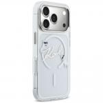 Husa Karl Lagerfeld Script Logo cu MagSafe compatibila cu iPhone 18 Pro / 17 Pro, Transparent 5 - lerato.ro