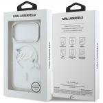 Husa Karl Lagerfeld Script Logo cu MagSafe compatibila cu iPhone 18 Pro / 17 Pro, Transparent 9 - lerato.ro