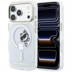 Husa Karl Lagerfeld Peekaboo Logo cu MagSafe compatibila cu iPhone 18 Pro Max / 17 Pro Max, Transparent 4 - lerato.ro