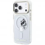 Husa Karl Lagerfeld Peekaboo Logo cu MagSafe compatibila cu iPhone 18 Pro Max / 17 Pro Max, Transparent 3 - lerato.ro