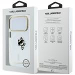 Husa Karl Lagerfeld Peekaboo Logo cu MagSafe compatibila cu iPhone 18 Pro Max / 17 Pro Max, Transparent 9 - lerato.ro