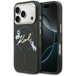 Husa Karl Lagerfeld Script Logo cu MagSafe compatibila cu iPhone 18 Pro / 17 Pro, Negru 4 - lerato.ro