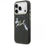 Husa Karl Lagerfeld Script Logo cu MagSafe compatibila cu iPhone 18 Pro / 17 Pro, Negru 3 - lerato.ro