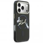 Husa Karl Lagerfeld Script Logo cu MagSafe compatibila cu iPhone 18 Pro / 17 Pro, Negru 5 - lerato.ro