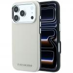Husa Karl Lagerfeld Grained Elongated Logo cu MagSafe compatibila cu iPhone 18 Pro Max / 17 Pro Max, Bej 4 - lerato.ro