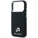 Husa Karl Lagerfeld Grained Metal Heads cu MagSafe compatibila cu iPhone 18 Pro / 17 Pro, Negru 7 - lerato.ro