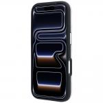Husa Karl Lagerfeld Grained Mono Resin Logo cu MagSafe compatibila cu iPhone 18 Pro Max / 17 Pro Max, Roz 6 - lerato.ro