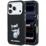 Husa Karl Lagerfeld IML Choupette Body Sketch Print cu MagSafe compatibila cu iPhone 18 Pro / 17 Pro, Negru 4 - lerato.ro