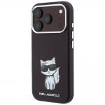 Husa Karl Lagerfeld Smooth Choupette Sketch cu MagSafe compatibila cu iPhone 18 Pro / 17 Pro, Burgundy 3 - lerato.ro