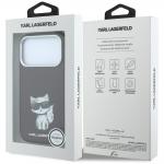 Husa Karl Lagerfeld Smooth Choupette Sketch cu MagSafe compatibila cu iPhone 18 Pro / 17 Pro, Burgundy 9 - lerato.ro