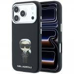 Husa Karl Lagerfeld Smooth Ikonik Sketch cu MagSafe compatibila cu iPhone 18 Pro / 17 Pro, Negru 4 - lerato.ro