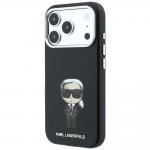 Husa Karl Lagerfeld Smooth Ikonik Sketch cu MagSafe compatibila cu iPhone 18 Pro / 17 Pro, Negru 3 - lerato.ro