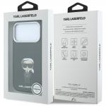 Husa Karl Lagerfeld Smooth Ikonik Sketch cu MagSafe compatibila cu iPhone 18 Pro / 17 Pro, Negru 9 - lerato.ro