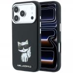 Husa Karl Lagerfeld Smooth Choupette Sketch cu MagSafe compatibila cu iPhone 18 Pro / 17 Pro, Negru 4 - lerato.ro