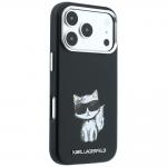 Husa Karl Lagerfeld Smooth Choupette Sketch cu MagSafe compatibila cu iPhone 18 Pro / 17 Pro, Negru 5 - lerato.ro