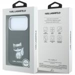 Husa Karl Lagerfeld Smooth Choupette Sketch cu MagSafe compatibila cu iPhone 18 Pro / 17 Pro, Negru 9 - lerato.ro