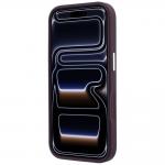 Husa Karl Lagerfeld Embossed Open Ring RSG Logo cu MagSafe compatibila cu iPhone 18 Pro / 17 Pro, Mov 6 - lerato.ro
