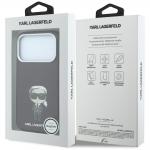Husa Karl Lagerfeld Smooth Ikonik Sketch cu MagSafe compatibila cu iPhone 18 Pro / 17 Pro, Burgundy 9 - lerato.ro