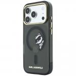 Husa Karl Lagerfeld Peekaboo Logo cu MagSafe compatibila cu iPhone 18 Pro / 17 Pro, Negru 3 - lerato.ro